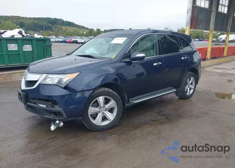 2010 Acura Mdx из США, поврежденный, VIN 2HNYD2H24AH524090